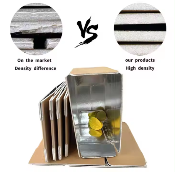 Aluminum Foil Food Cold Chain Packaging Box Thermal Insulated Cardboard Box111