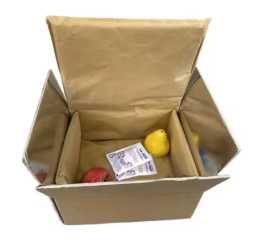 Food Cold Insulated Shipping Packaging Box Insulated Boxes for Transporting Frozen Food