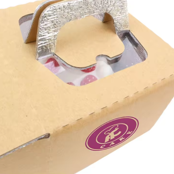 Thermal Insulation Paper Box Frozen Food Insulated Cake Cooler Box Cold Shipping Packaging Box for Frozen
